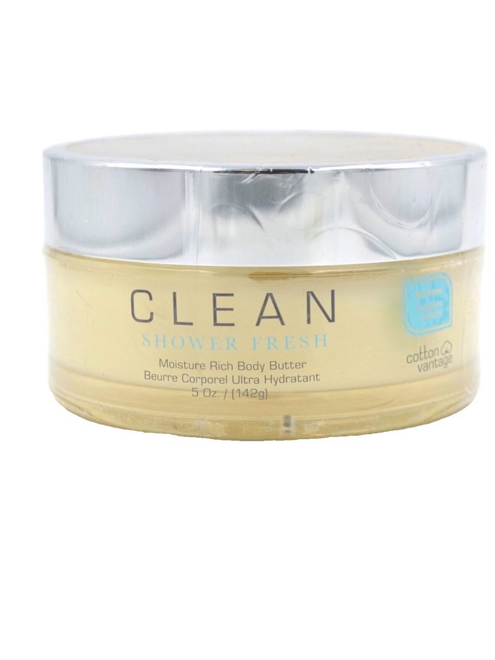 Clean shower fresh moisture rich body butter 5 0z sealed